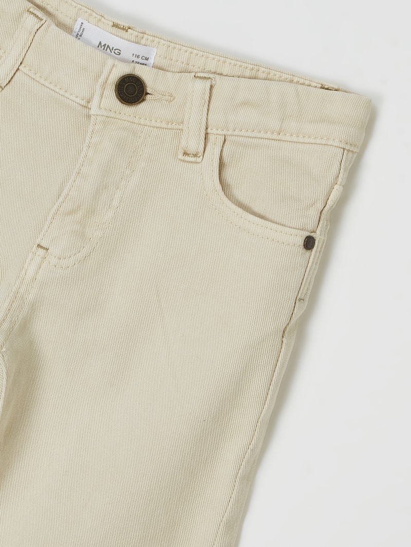 Hose mit Stretch-Anteil Modell 'Peru' in sand