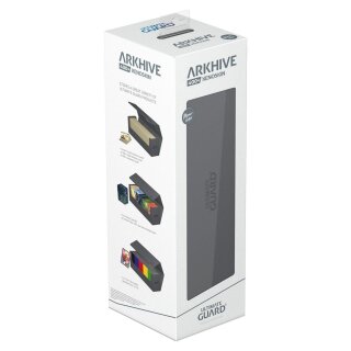 Ultimate Guard Arkhive 400+ XenoSkin Monocolor Grau
