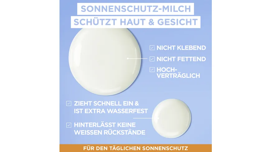 Garnier Ambre Solaire Sonnenmilch Sensitiv LSF 50 + 175 ml