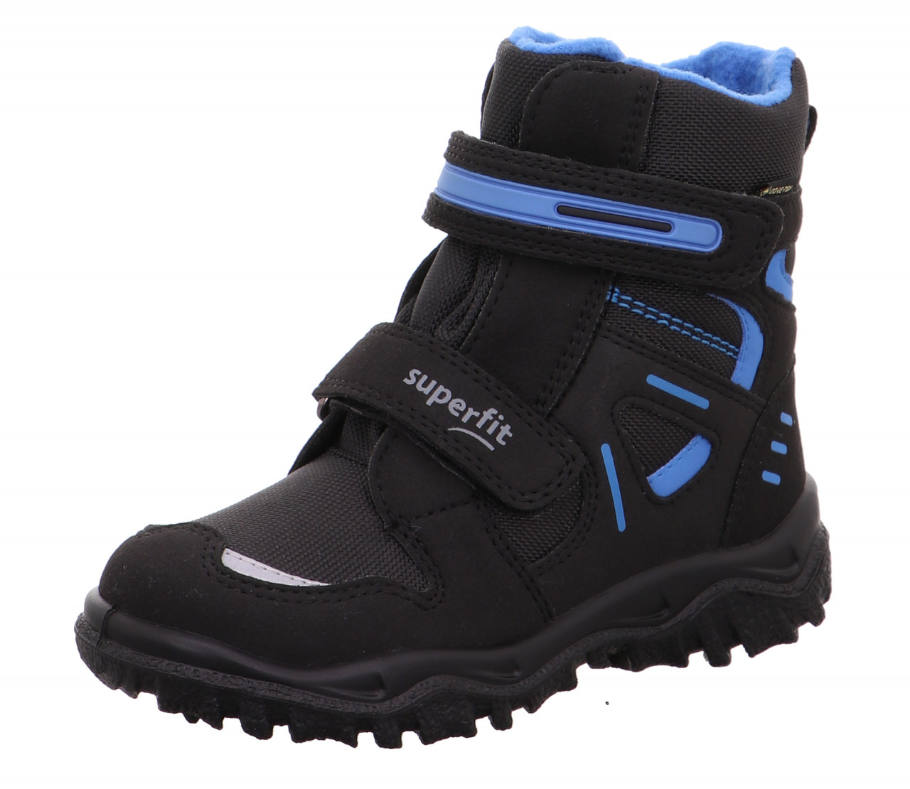 HUSKY - Schwarz/Blau Boots mit Klettverschluss