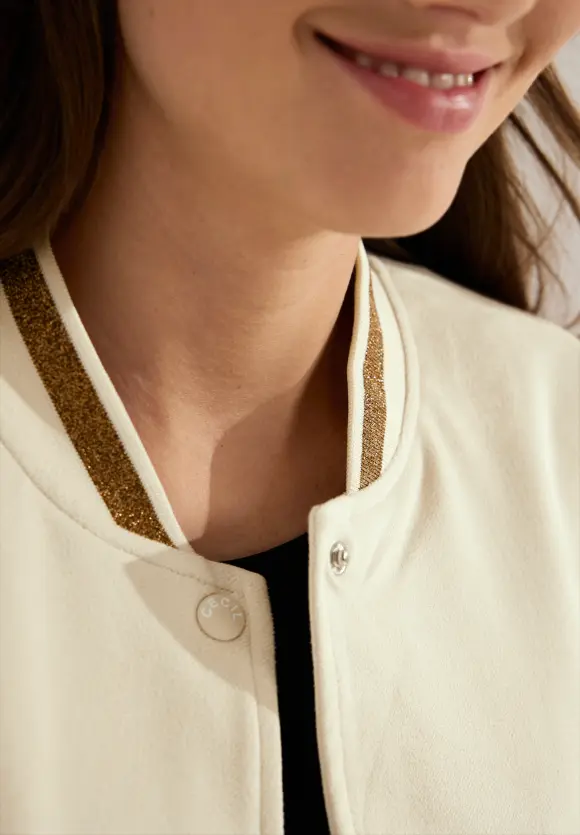 CECIL Velours College Blouson