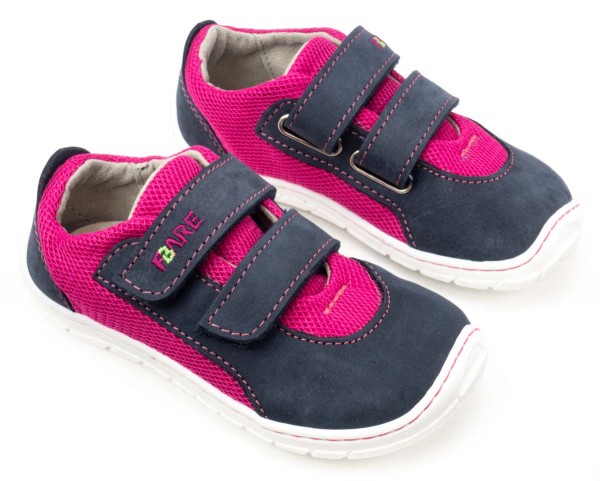 Fare Bare |vB ~ LowCut Mesh ~ Grau/Pink