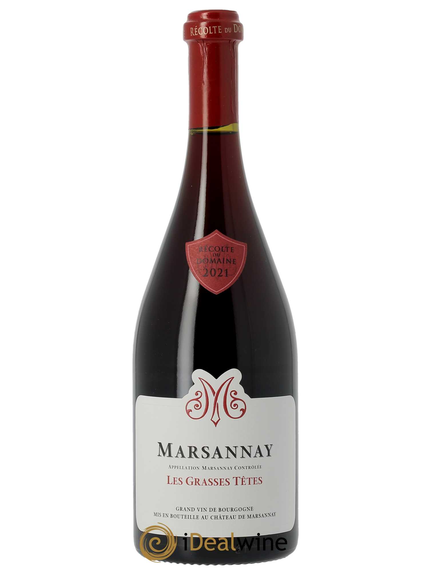 Marsannay Les Grasses Têtes Château de Marsannay  2021 - Lot de 1 Bouteille