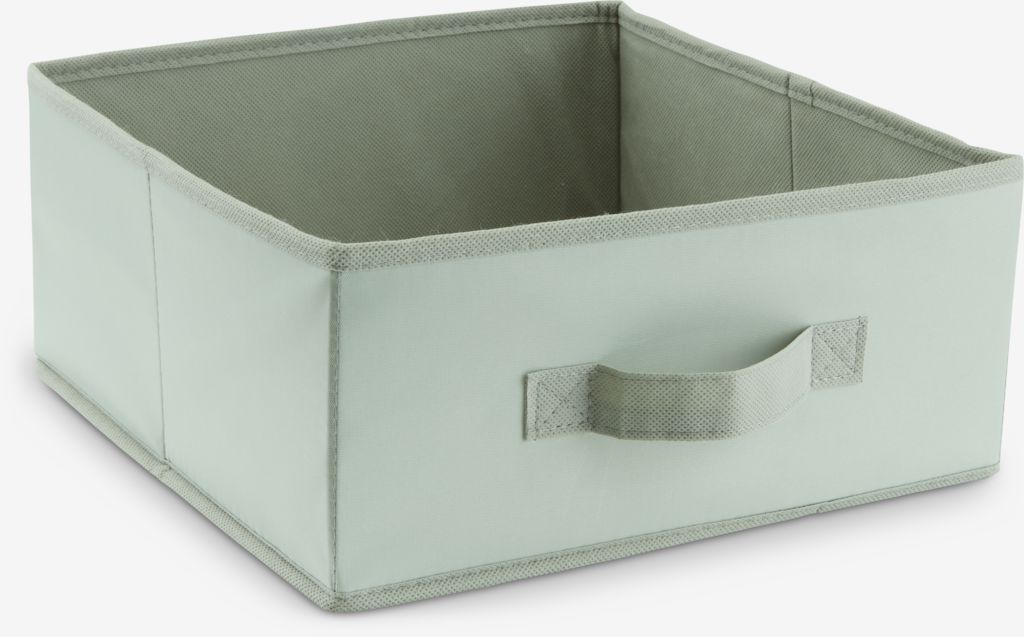 Koszyk ALBAN ALBAN W28xL28xH13cm jasnozielony