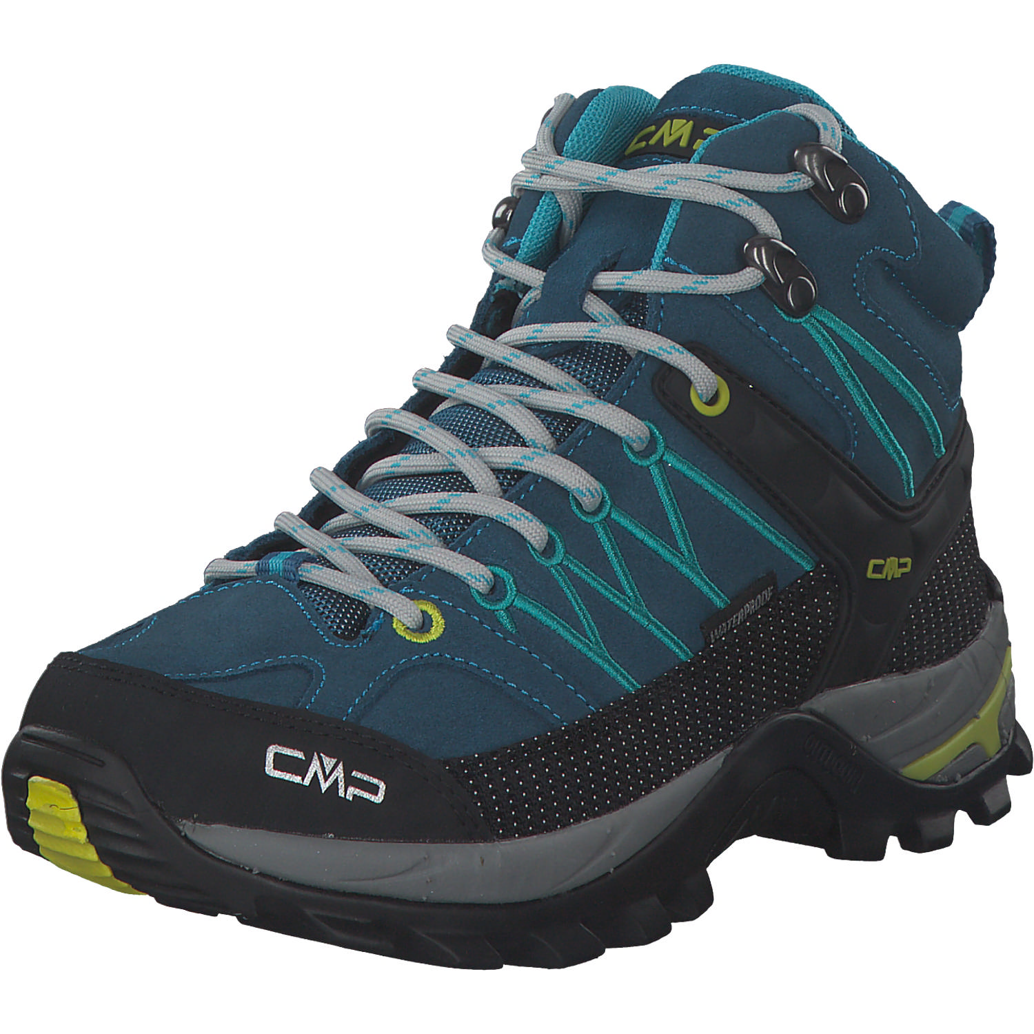 CMP Rigel Mid 3Q12946, Trekkingschuhe, Damen, deep lake/baltic