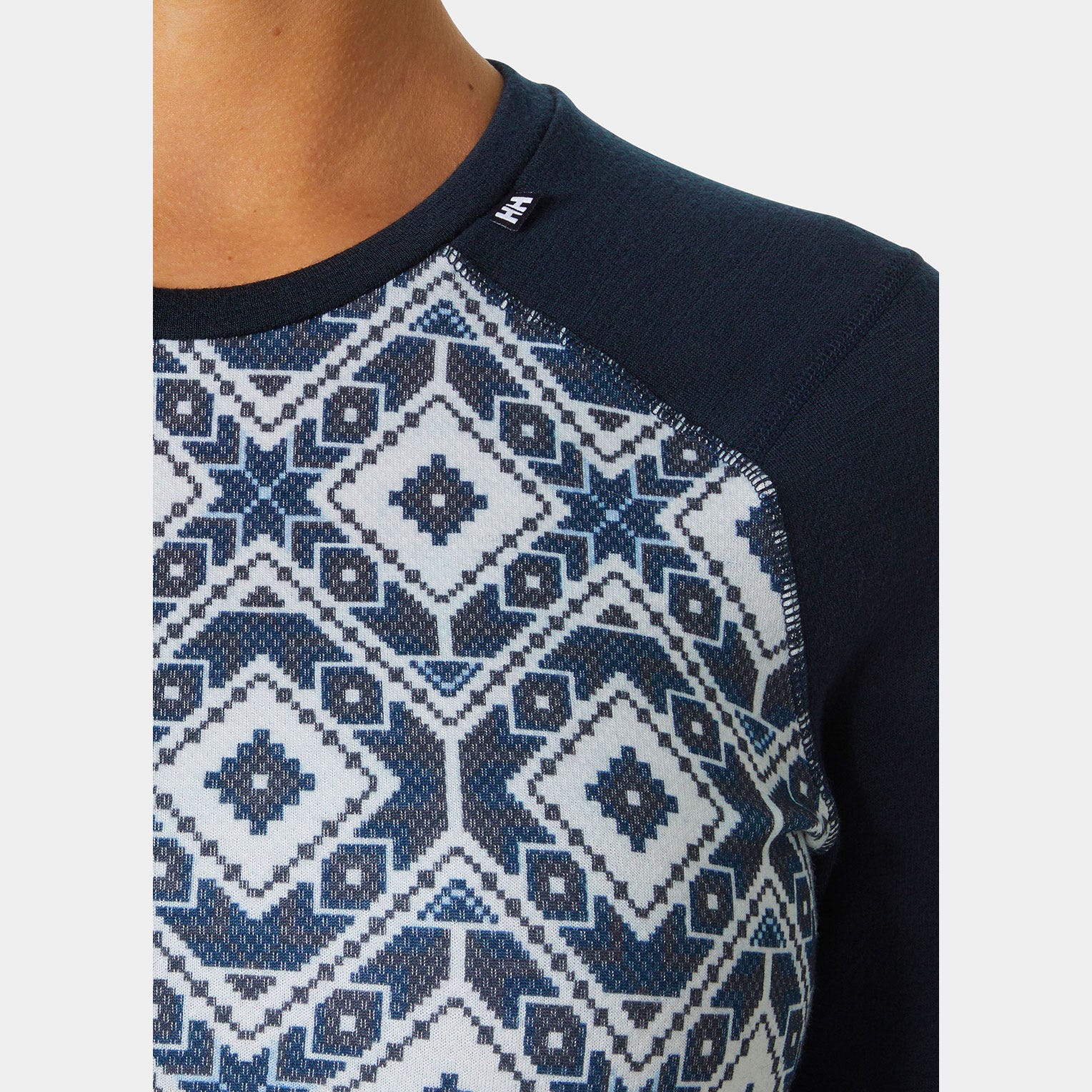 Women’s LIFA® Merino Midweight Graphic Long-Sleeve Crew Base Layer