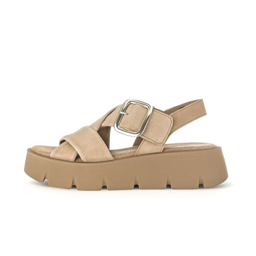 Gabor fashion Plateau Sandale beige
