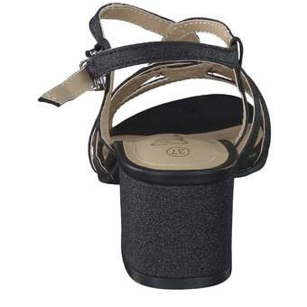 Charmosa Sandale in schwarz