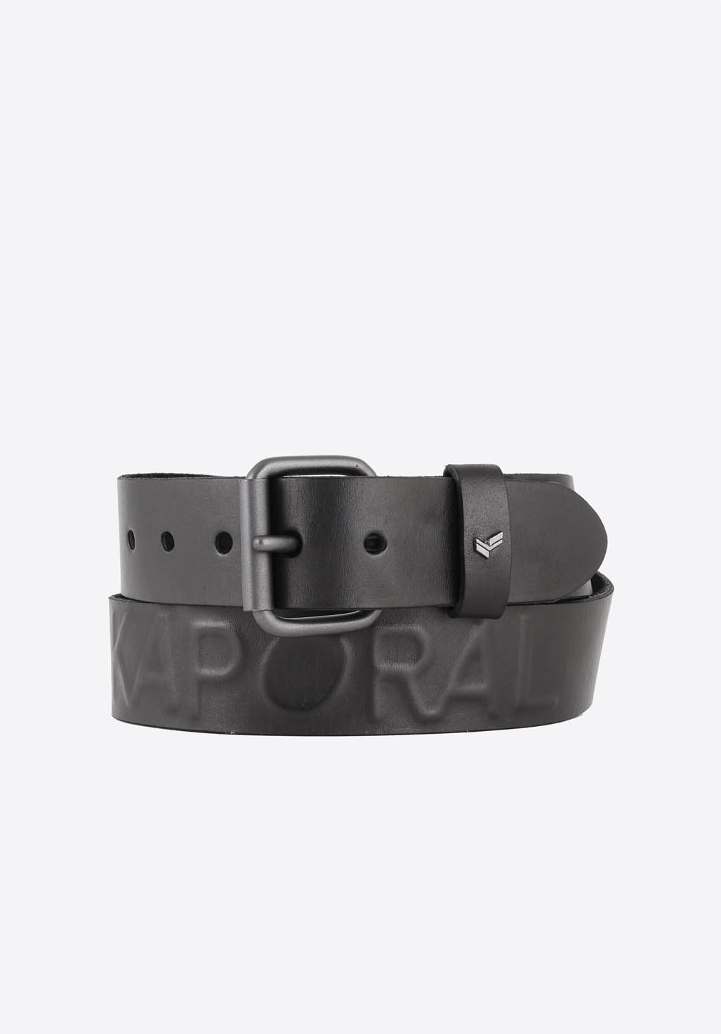 NOOR   Ceinture en cuir noir Homme