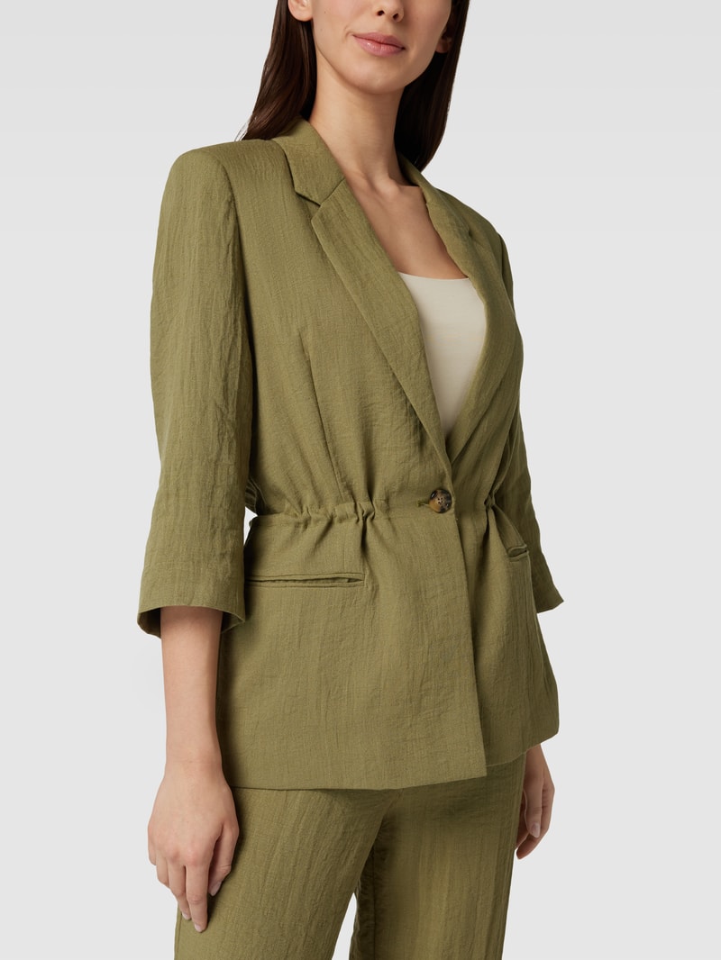 Blazer mit Strukturmuster Modell 'Camile' in lindgrün