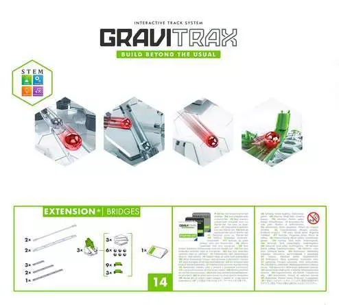 GraviTrax Extension Bridges - Kugelbahn-Erweiterung für Kinder ab 8 Jahren