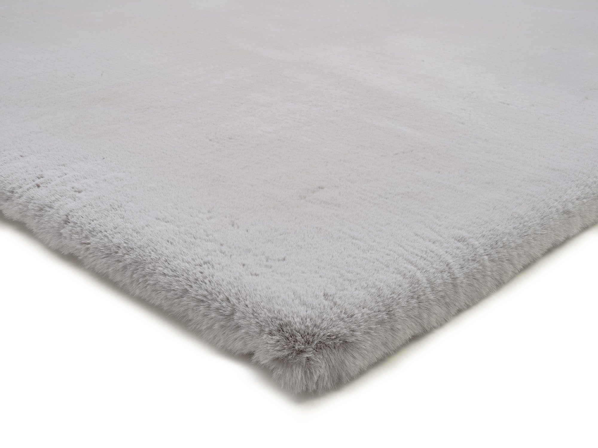 Teppich ALISSA, OCI DIE TEPPICHMARKE, rechteckig, Höhe: 38 mm, Kuschelig weicher Flor, Kaninchen Fell Haptik, getuftet