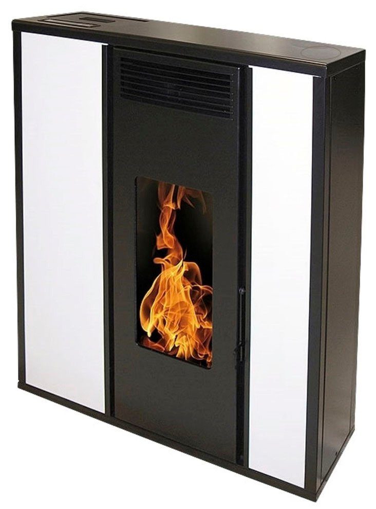 interstoves Pelletofen Kimi 10, 8,8 kW, Zeitbrand, (1-tlg), ideal für den Flur, slim Pelletofen