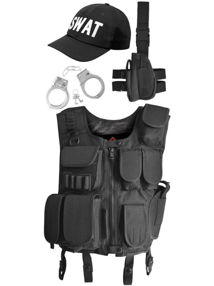 Normani Outdoor Sports 5 Teiliges SWAT Kostüm Karneval Kostüm in SWAT günstig kaufen