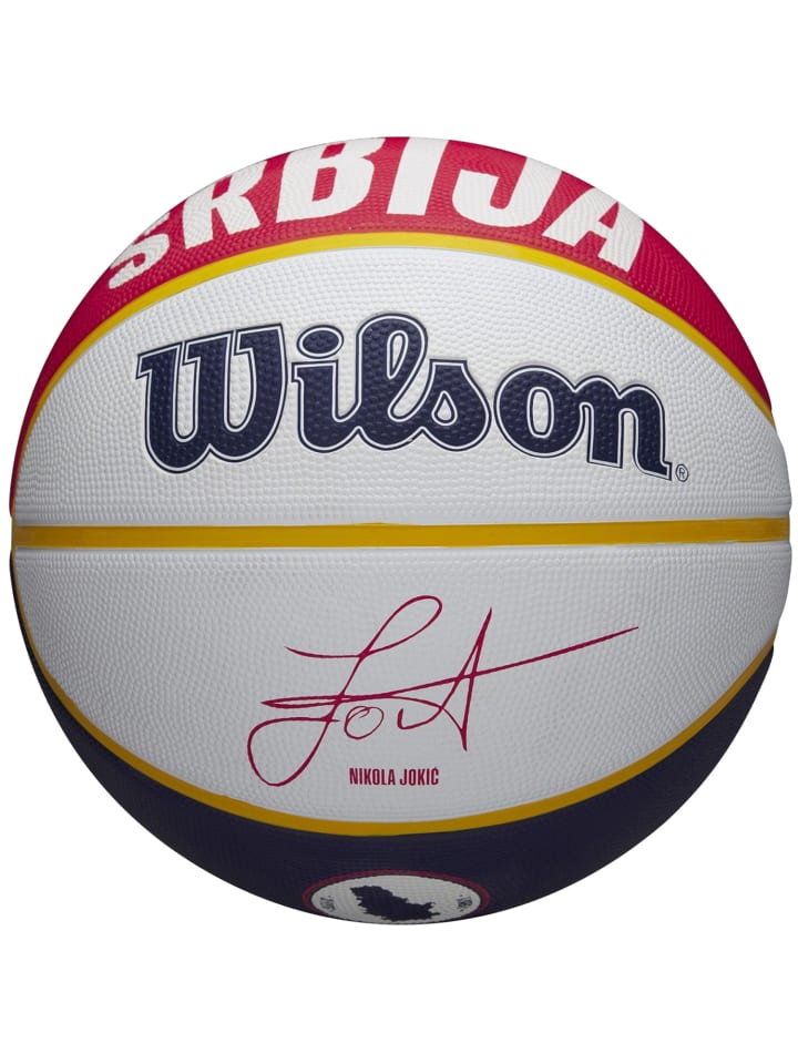 Wilson Wilson NBA Player Local Nikola Jokic Outdoor Ball in Blau günstig kaufen 7