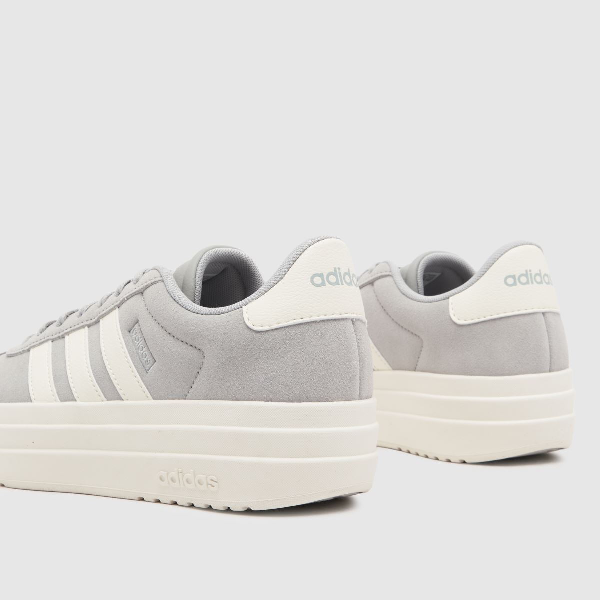 adidas vl court bold – ljusgrå träningsskor