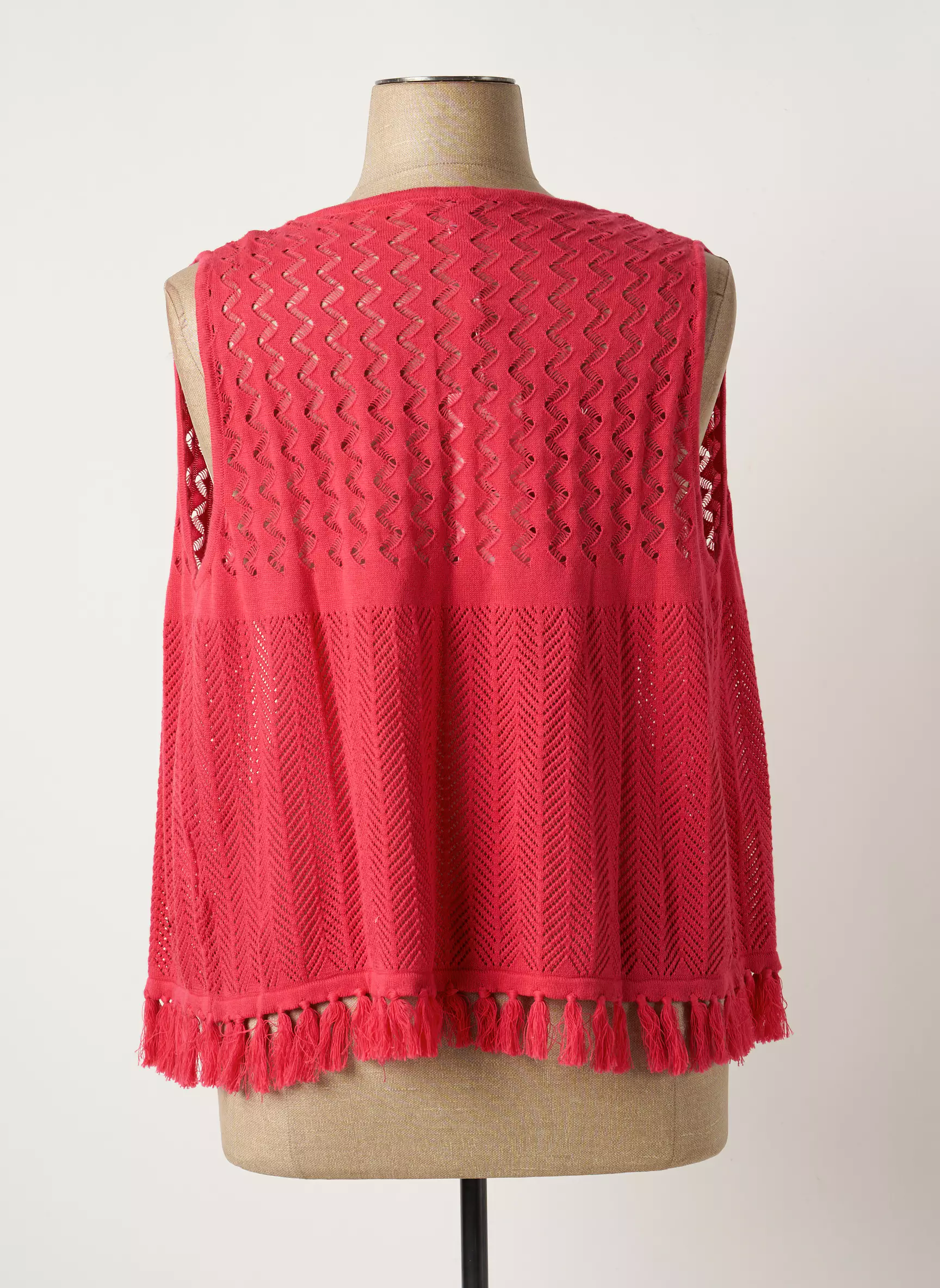 Agathe   Louise Gilet Femme couleur rose
