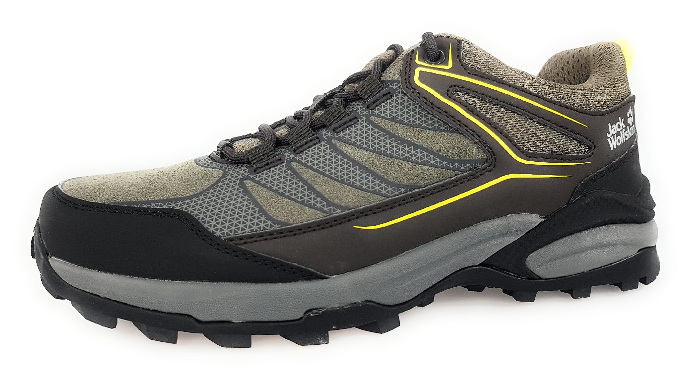 Jack Wolfskin Cruiser Low M 4043271 Grau 5118 siltstone/clay
