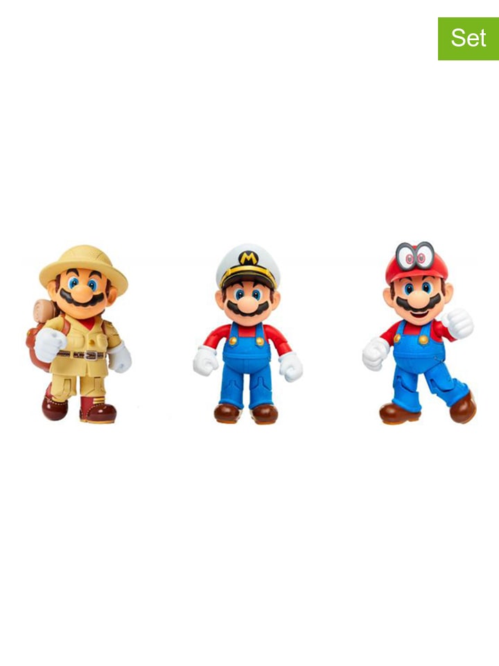 Nintendo Super Mario 3er-Set: Spielfiguren 