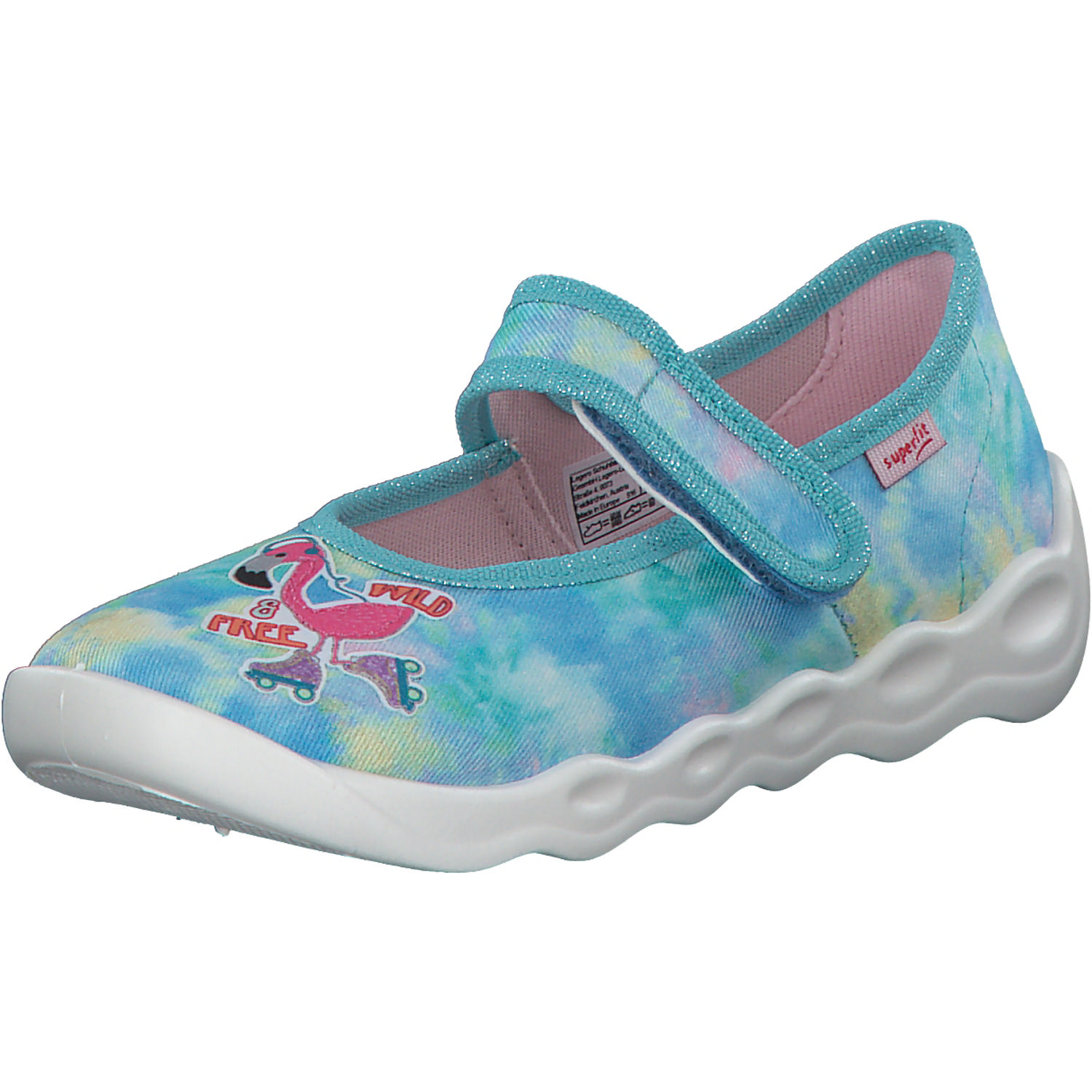 Superfit BUBBLE 06271, Hausschuhe, Kinder, Blau