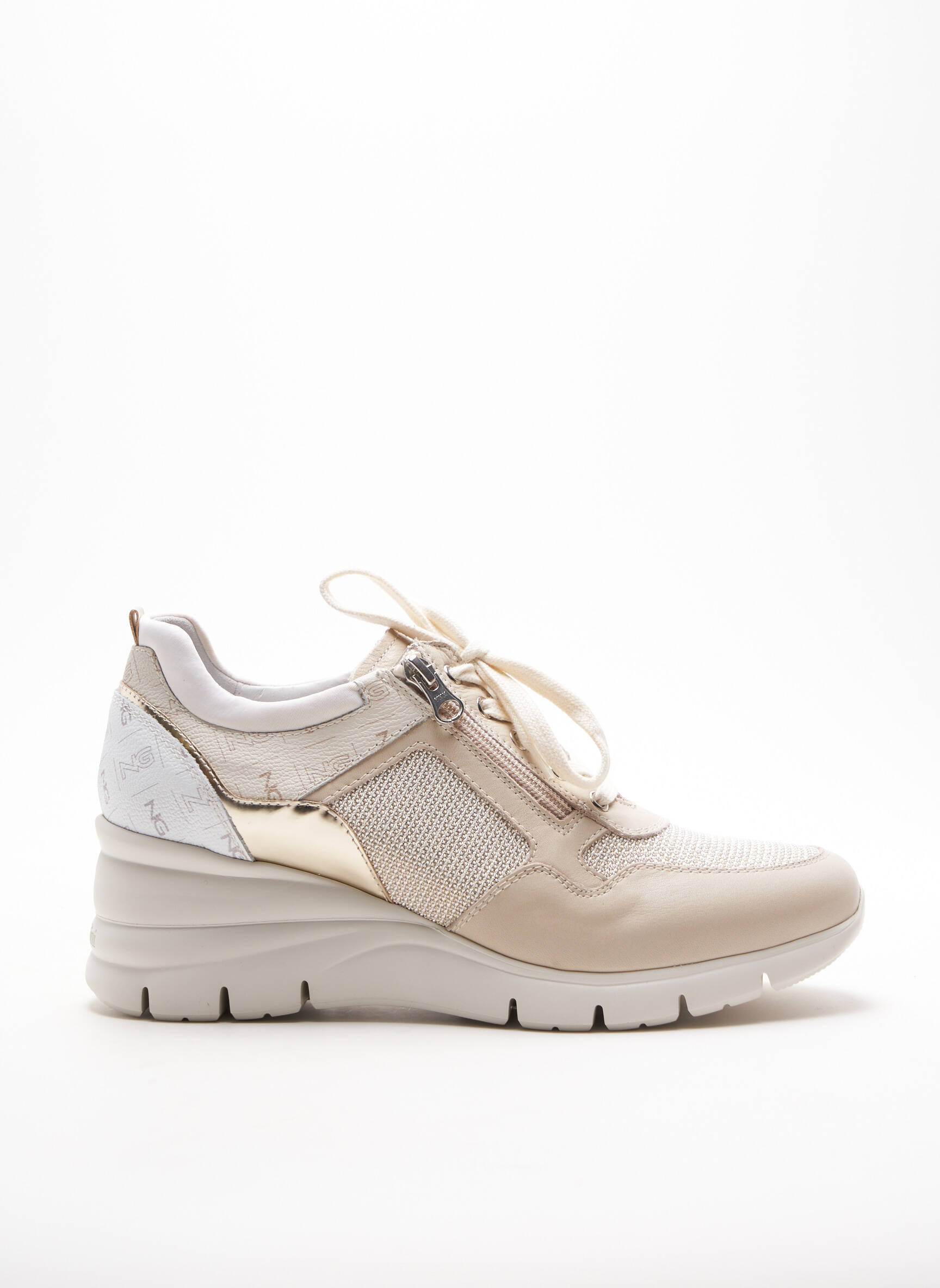 Nero Giardini Baskets Femme couleur beige