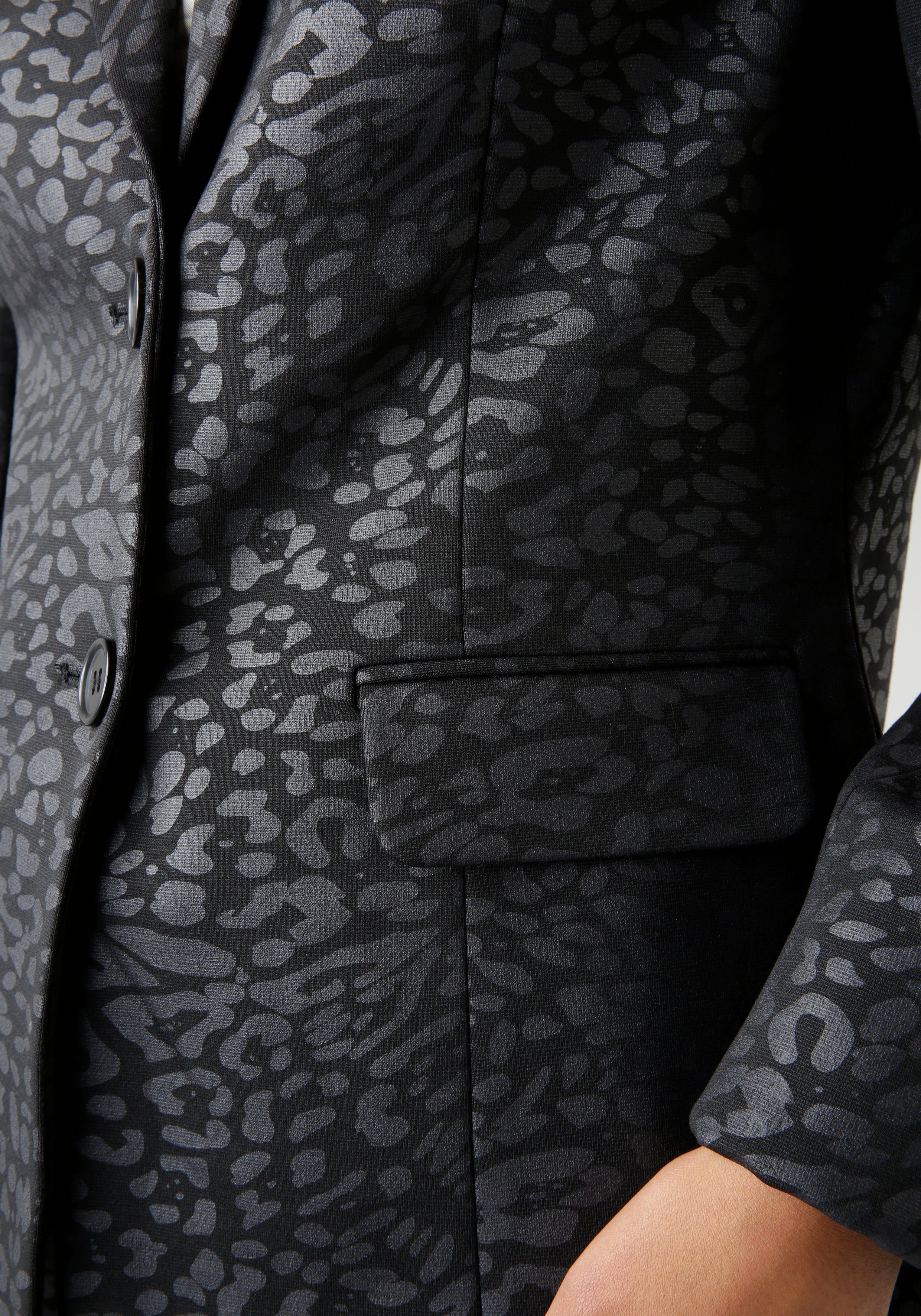Aniston SELECTED Jackenblazer mit leicht glänzendem Animal-Print - NEUE KOLLEKTION