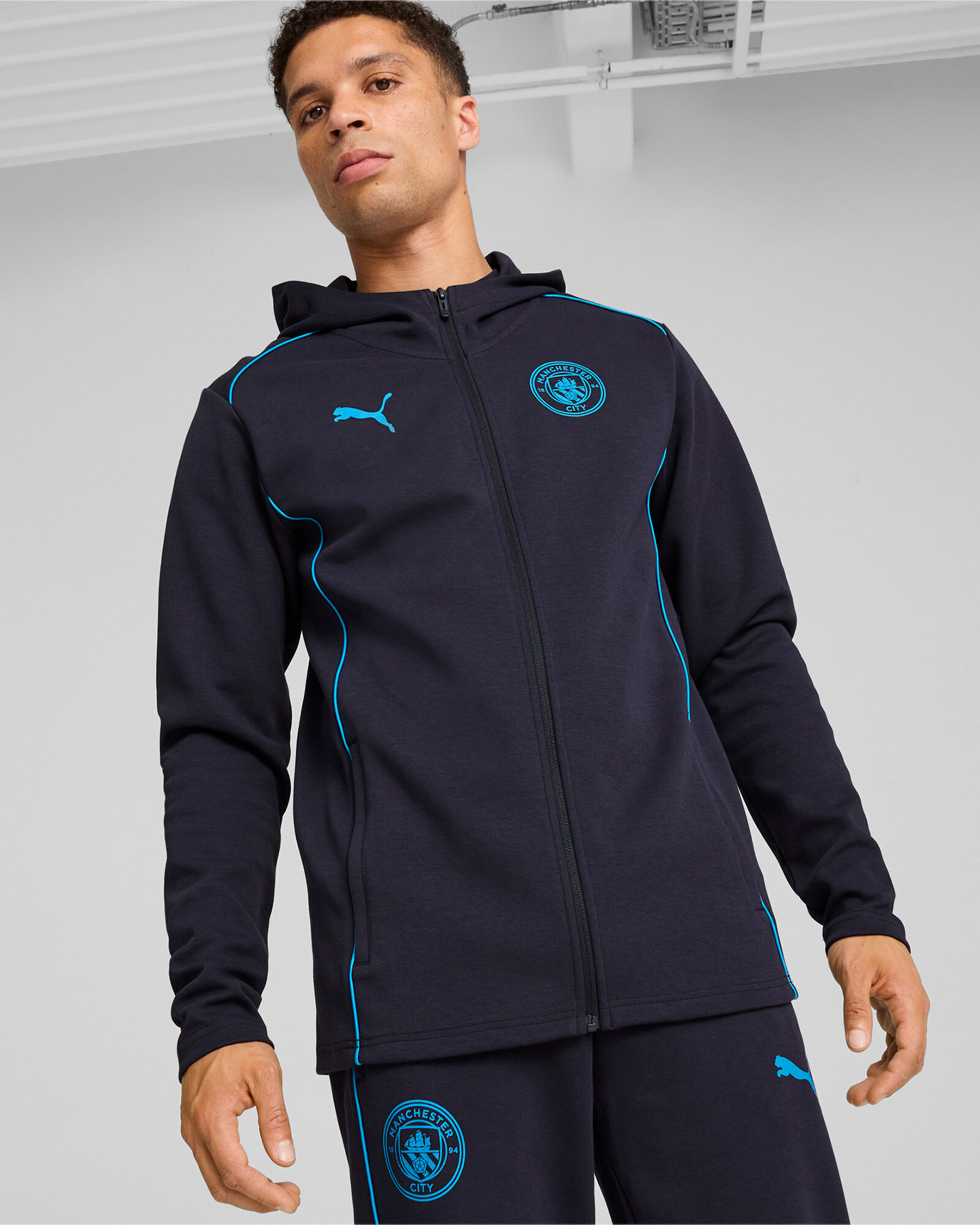 Puma Manchester City Casuals Official Futbalové oblečenie M 777565-32