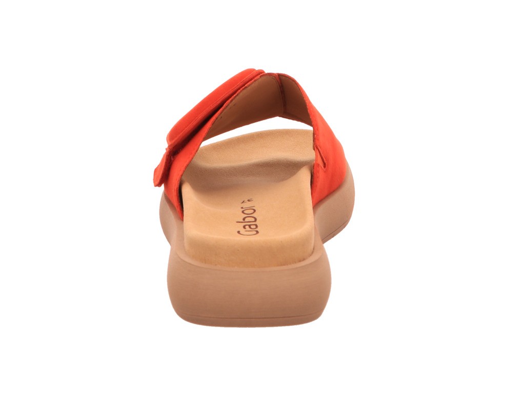 GABOR Sportliche Sandalen orange Gabor Fashion Pantolette 43.751.13 orang