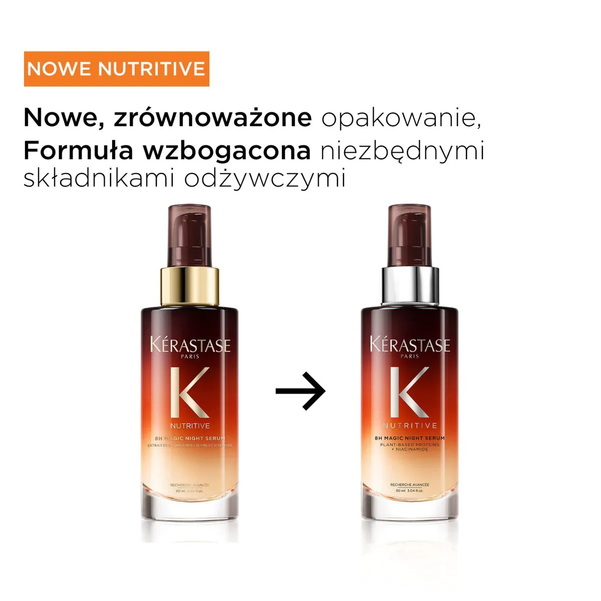 Kérastase nærende natserum 8 timer