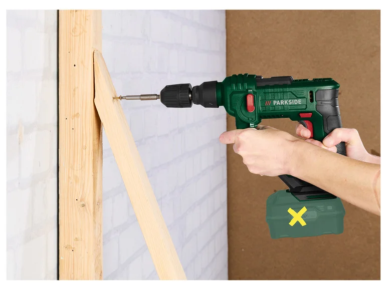 Furadeira de impacto PARKSIDE® sem PABH 20-Li D4, 20 V