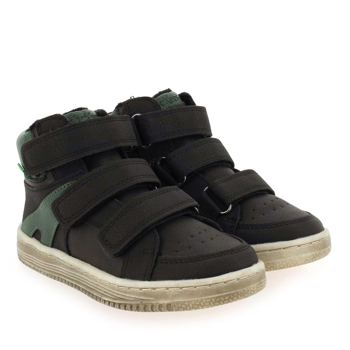 Kickers  LOHAN - Noir Vert
