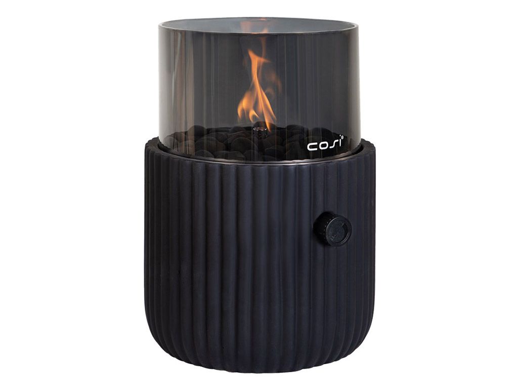 Cosi Fires Cosiscoop Lux Black Gaslaterne