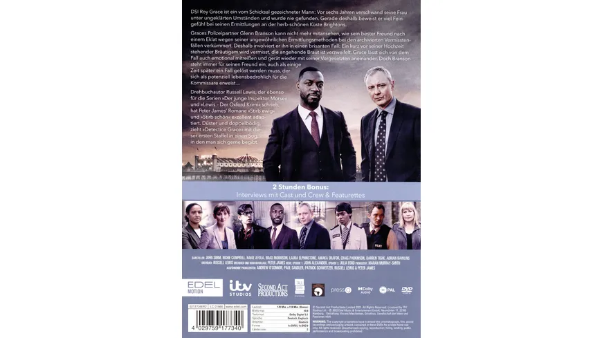 Grace - Staffel 1  [2 DVDs]