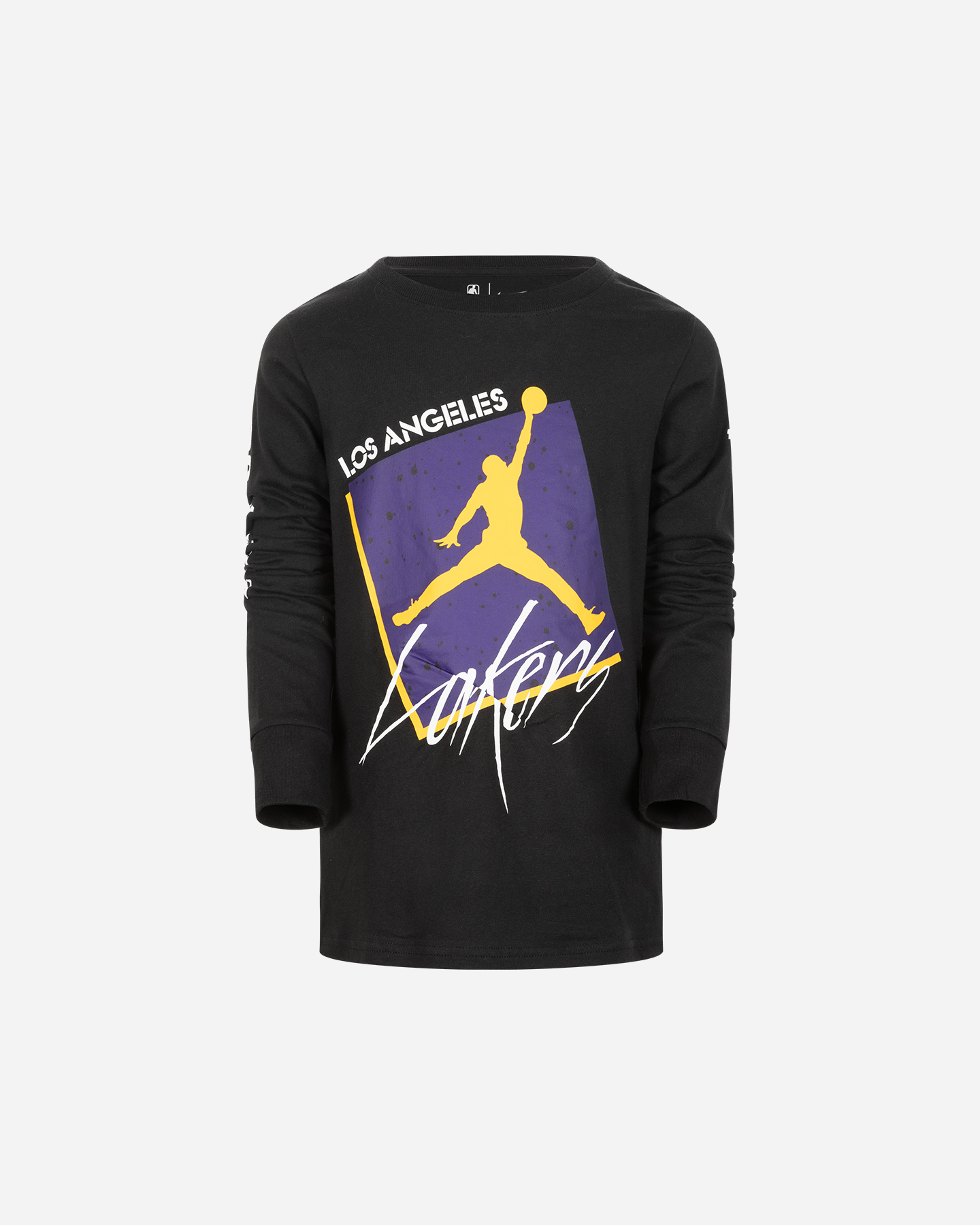 Abbigliamento Basket Nike Courtside Statement Max90 L Lakers Jr EY2B7HDC3-LAK