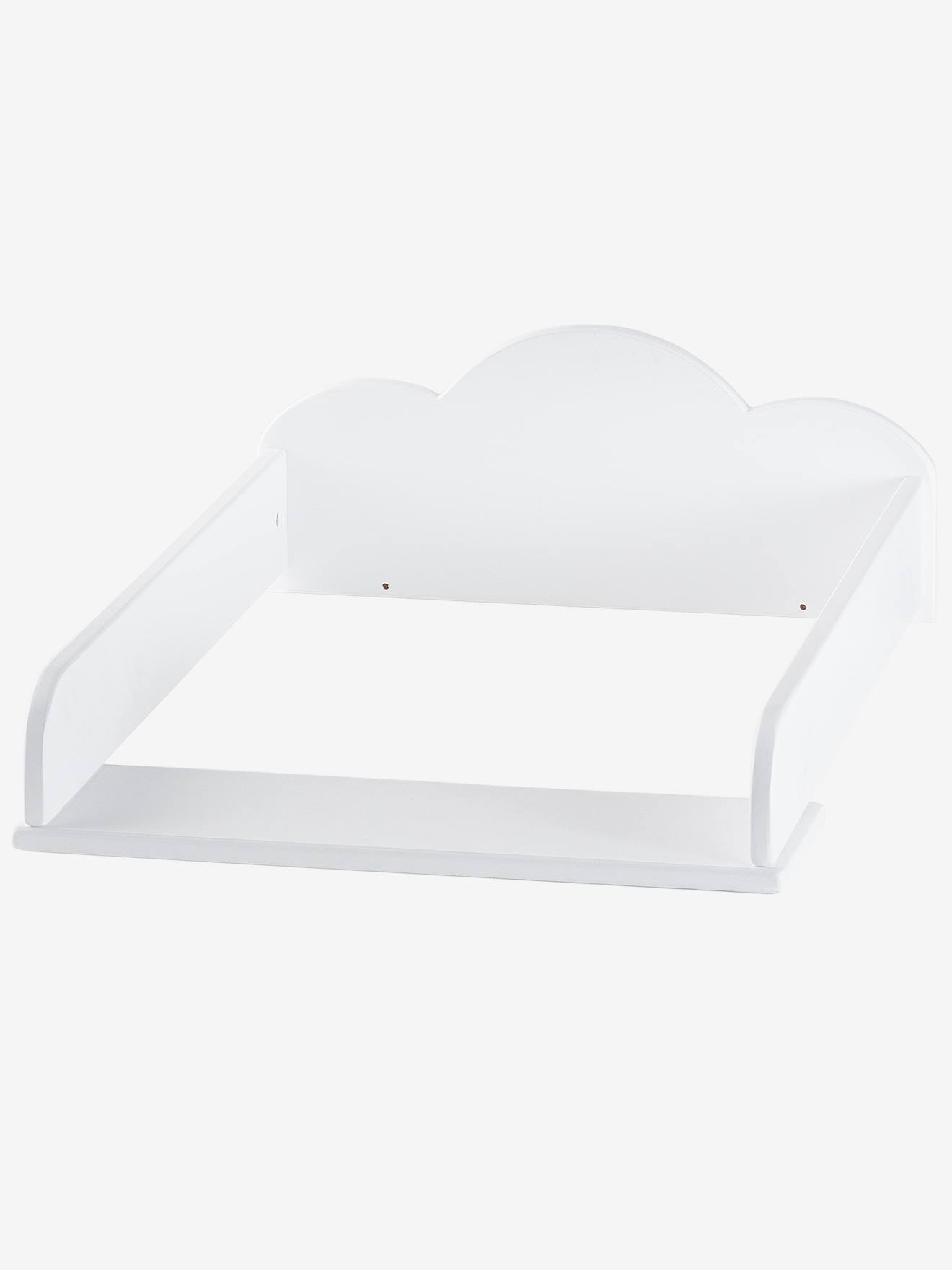 Vertbaudet Babyzimmer Wickelaufsatz für Kommoden WOLKE - weiß