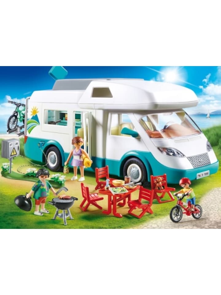 Playmobil Spielfigur Set Family Fun Familien-Wohnmobil, ab 4 Jahre günstig kaufen onesize