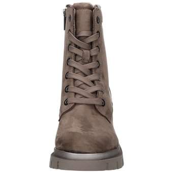 Tom Tailor Schnür Boots in beige