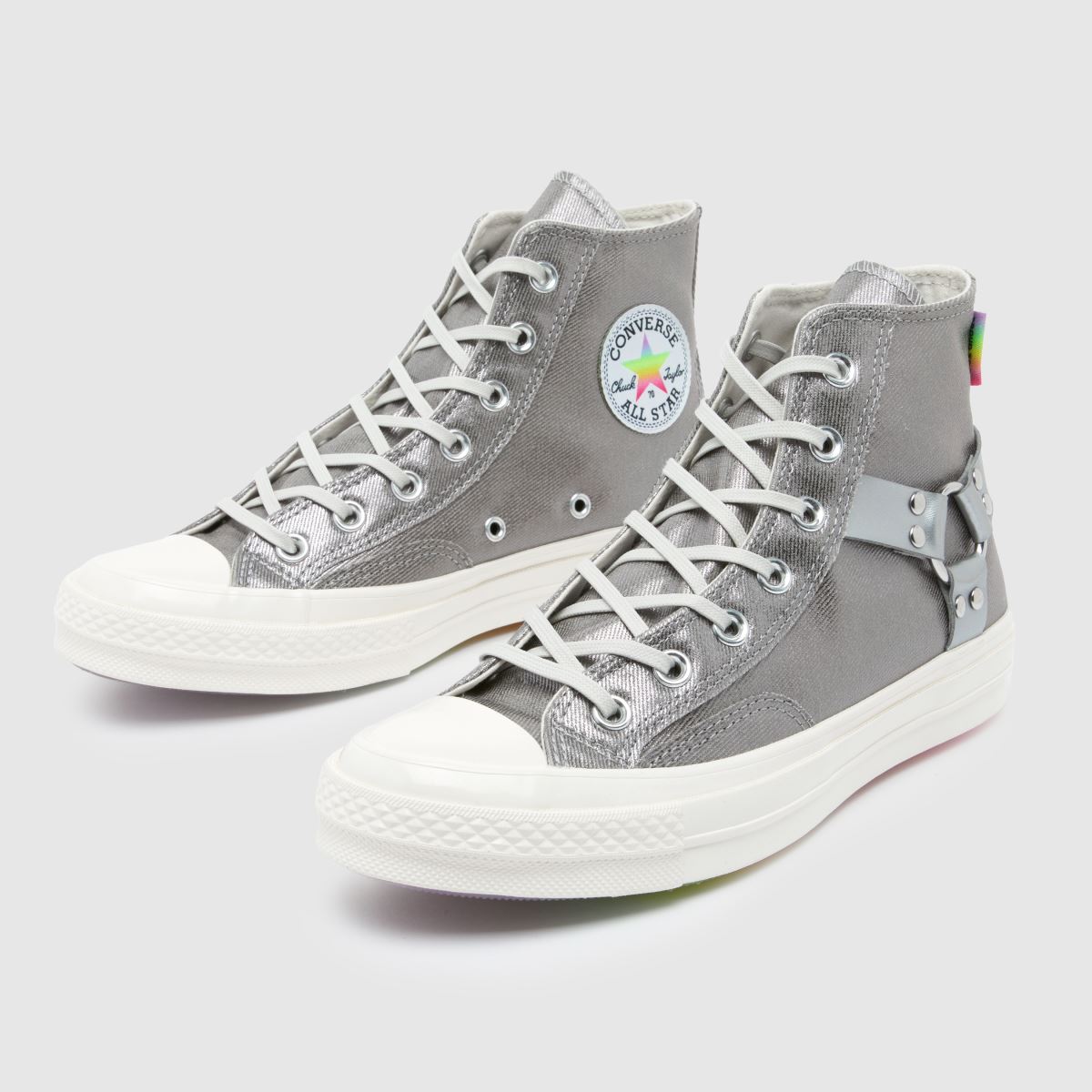 Converse Chuck 70 Hi Pride cipő ezüst multiszínű