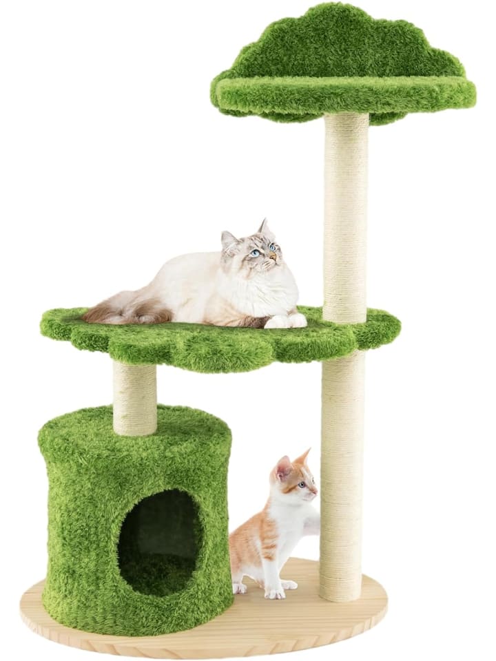 COSTWAY Kratzbaum 97cm in Grün günstig kaufen onesize