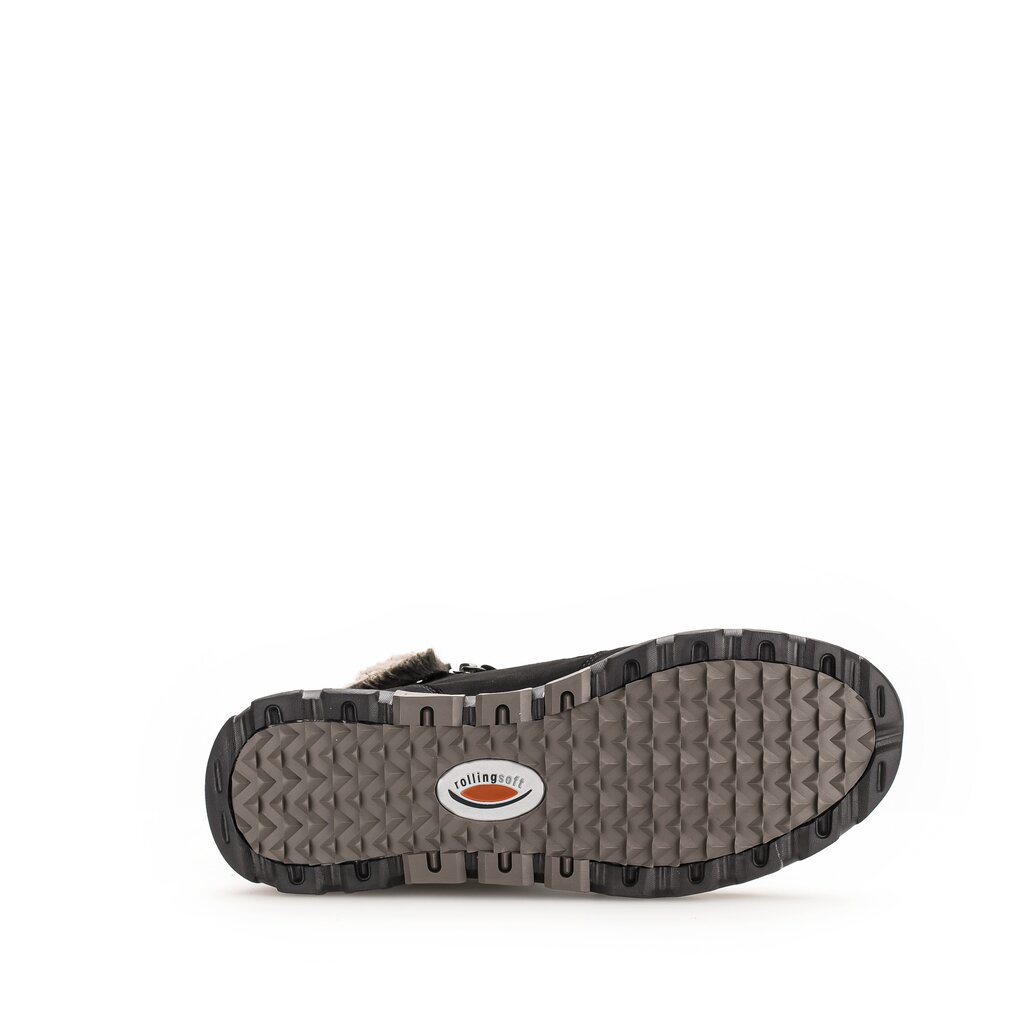 rollingsoft Schnürstiefelette schwarz