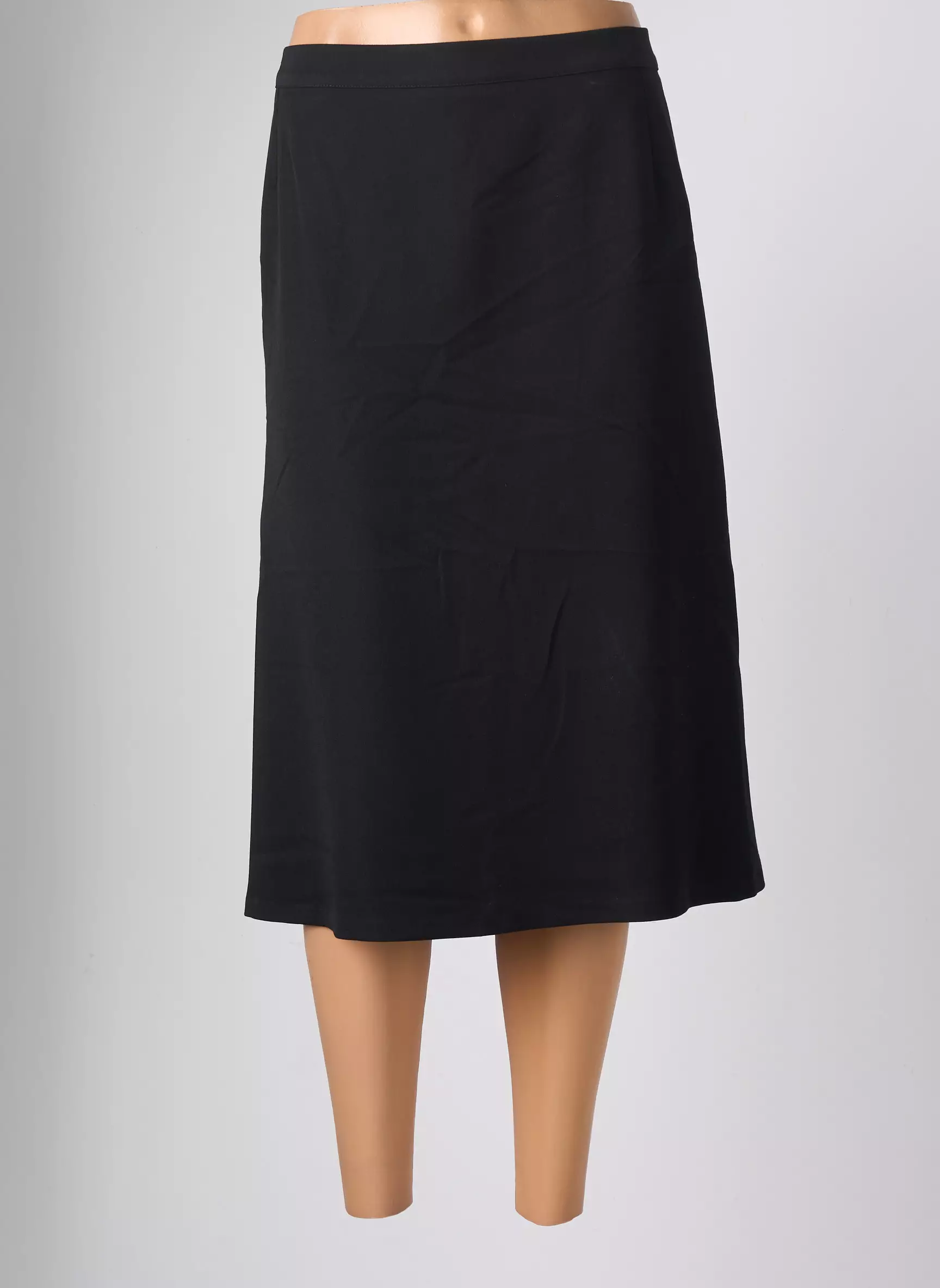 Elssa Jupes Mi Longues Femme couleur noir