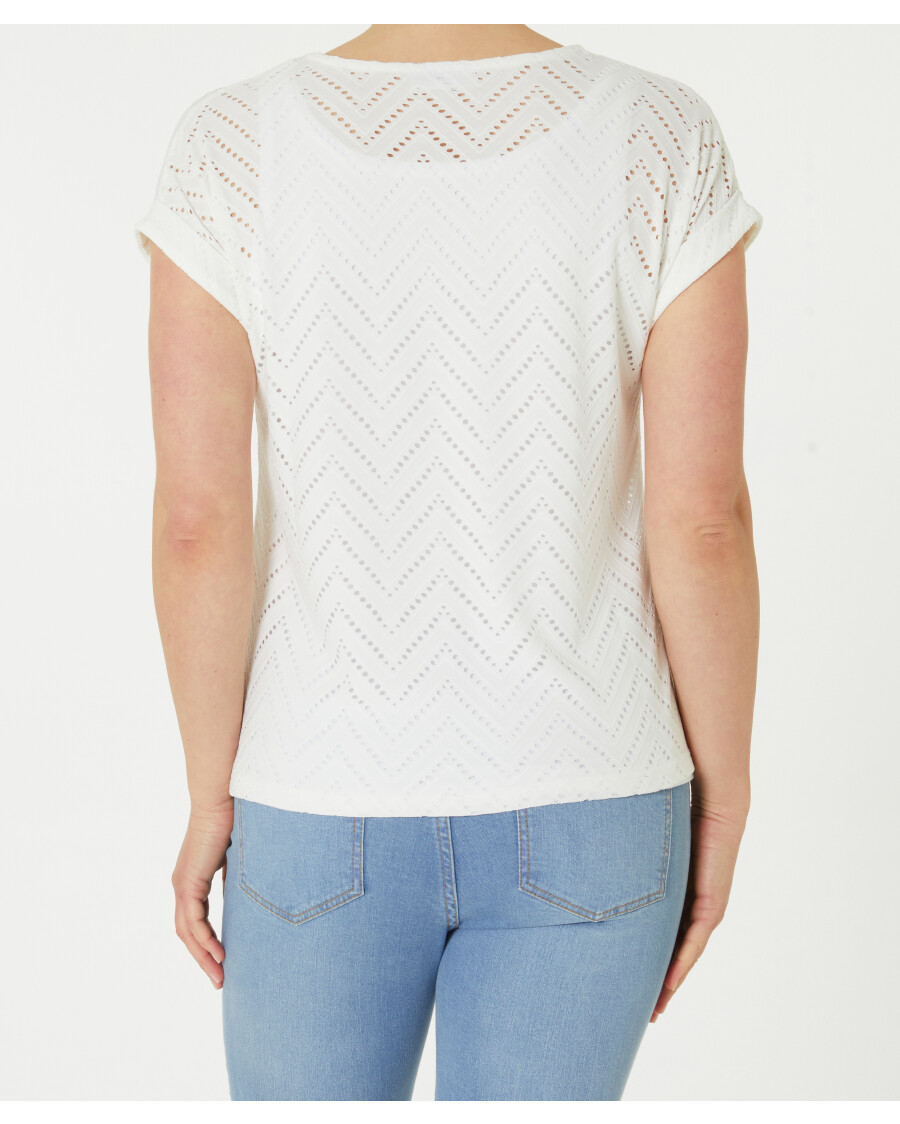T-Shirt Lochmuster