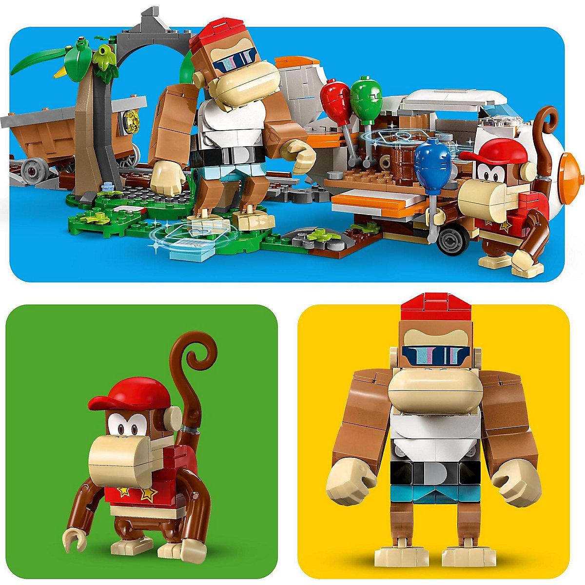 LEGO® Super Mario 71425 Diddy Kongs Lorenritt – Erweiterungsset