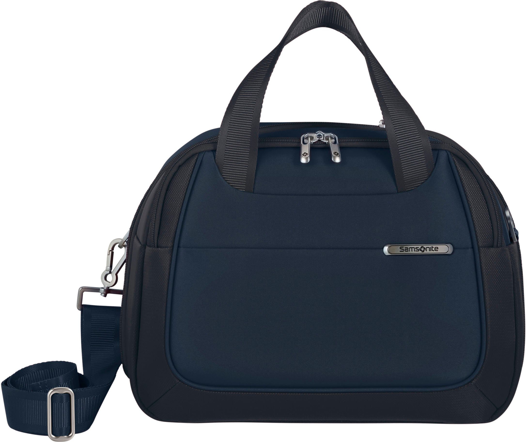 Samsonite Kosmetiktasche D'Lite, midnight blue, teilweise aus recyceltem Material
