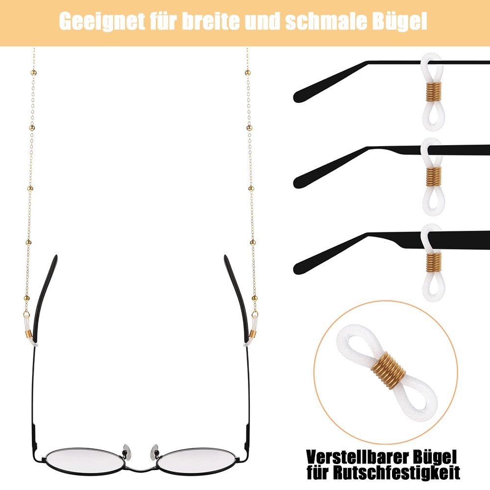 Sarfly Brillenkette Brillenkette für Damen, 70cm