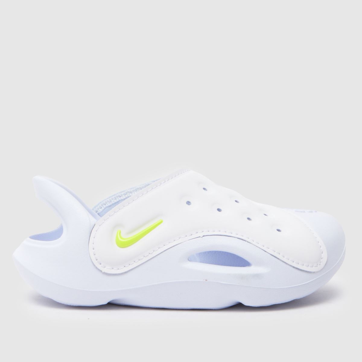 Nike vita turköna swoosh-sandaler för småbarn