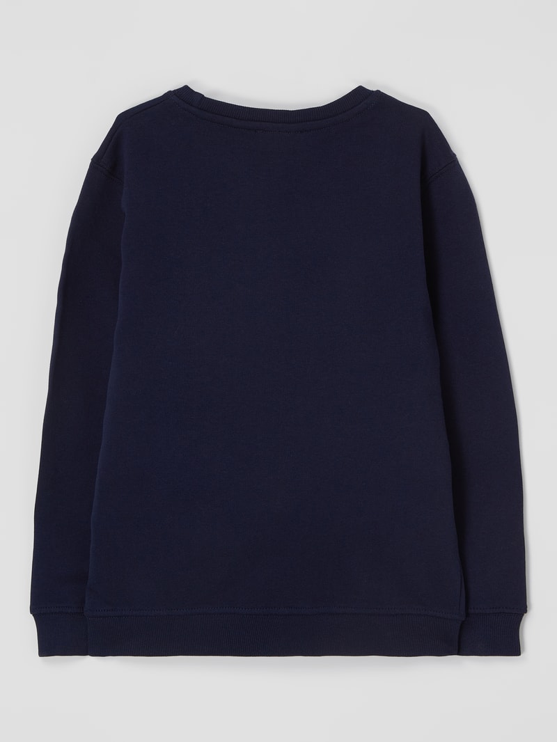 Sweatshirt mit Dino-Print in marineblau