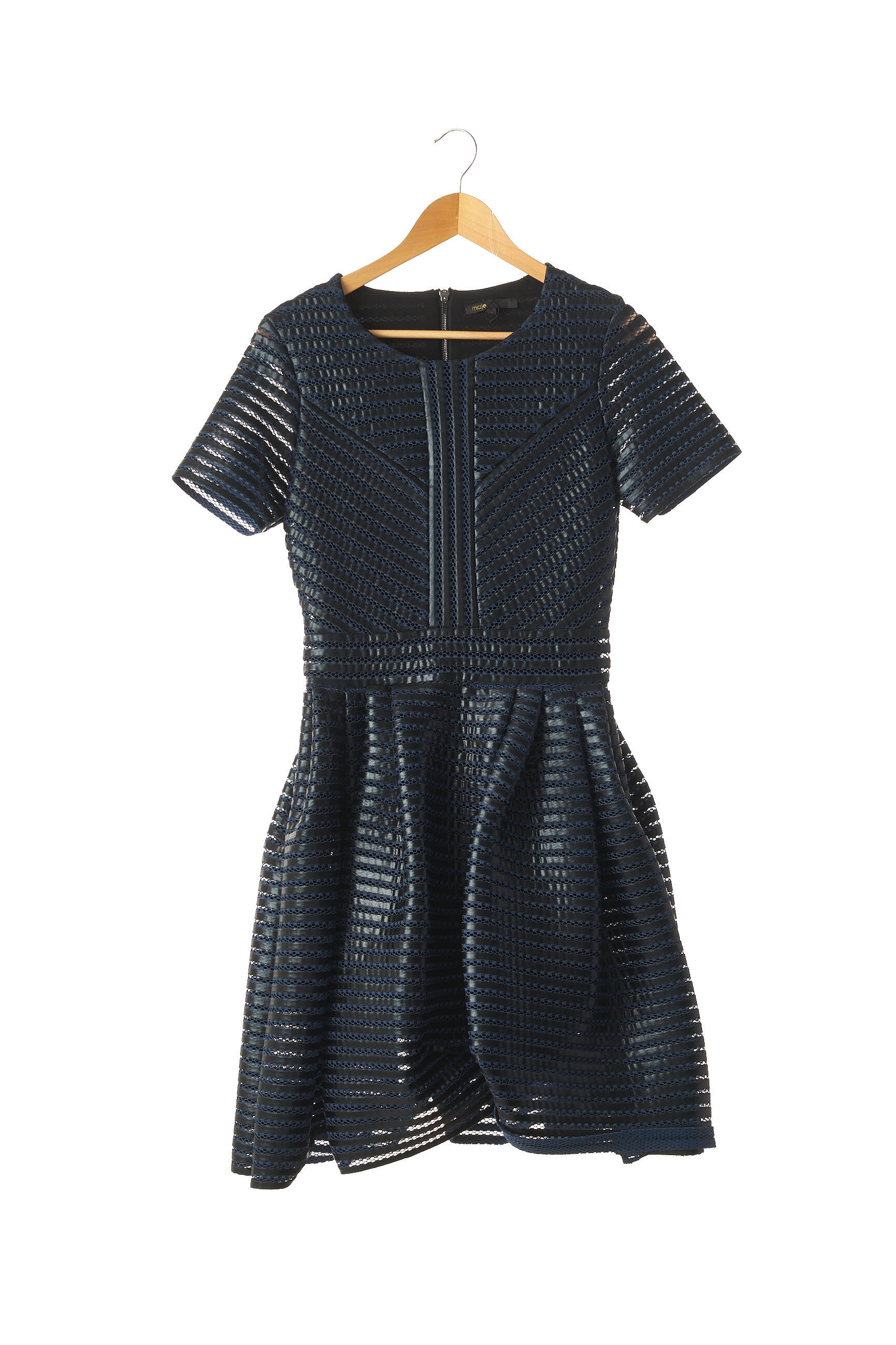 Maje Robes Courtes Femme couleur bleu