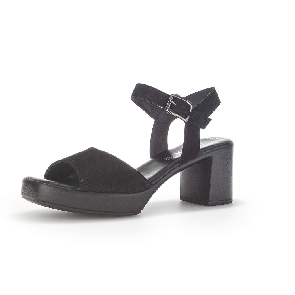 Gabor fashion Plateau Sandale schwarz