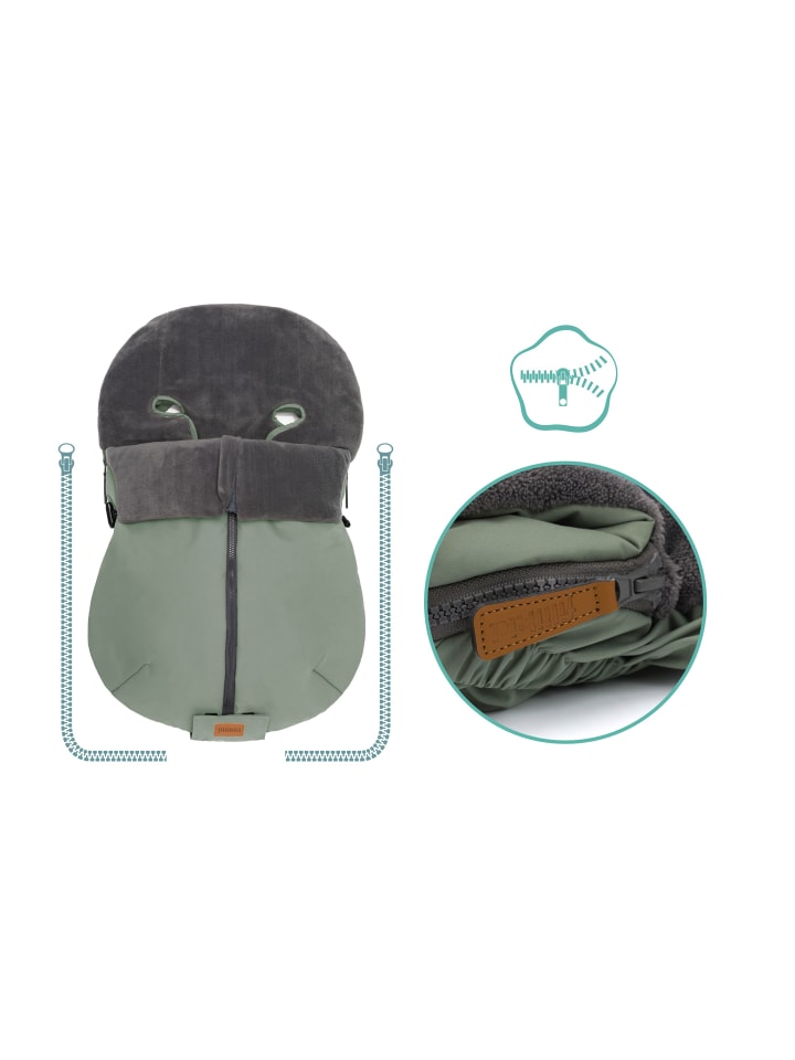 fillikid Winterfußsack Sella Elite Exklusiv in Salbei günstig kaufen onesize